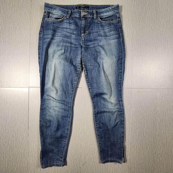 Joe’s Jeans Womens Size W31 Skinny Ankle Zip Dark Wash Jeans - Picture 1 of 13